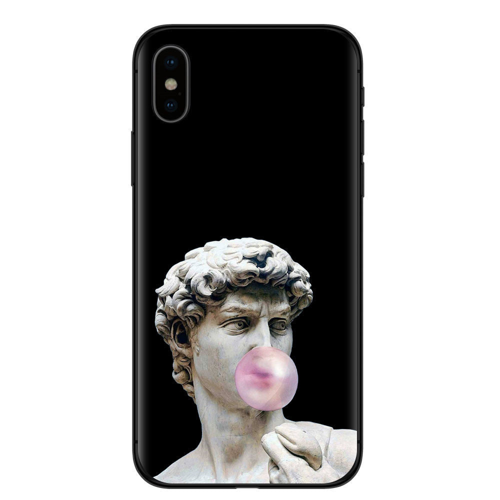 Oil painting Adam's creation of mobile phone caseOil painting Adam's creation of mobile phone case