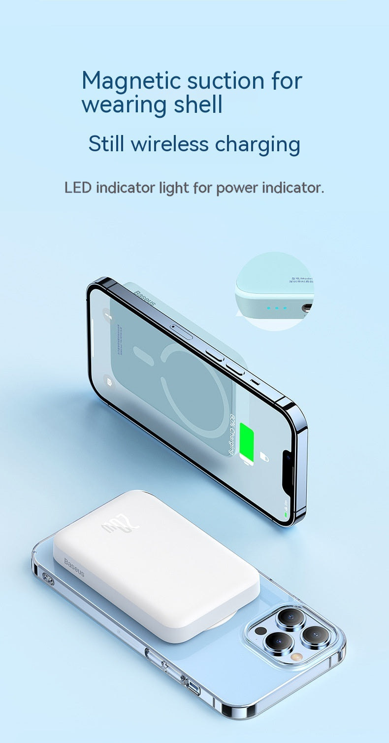 Mag safe 20W Fast Charging Magnetic Wireless Power Bank