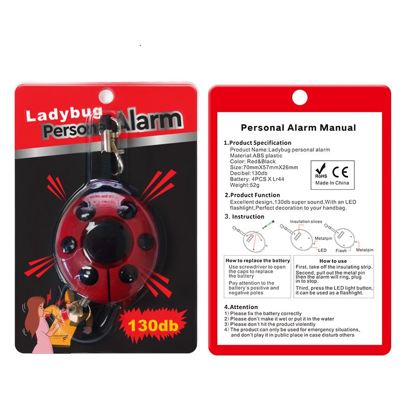 Ladybug Personal Safety Alarm