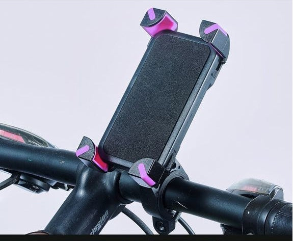Bicycle mobile phone holder fixed frame mountain bicycle accessories 