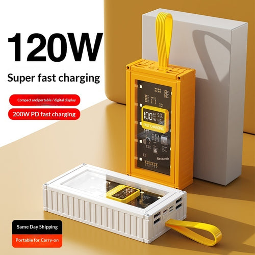 120W Super Fast Charging GaN Power Bank