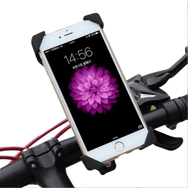 Bicycle mobile phone holder fixed frame mountain bicycle accessories 