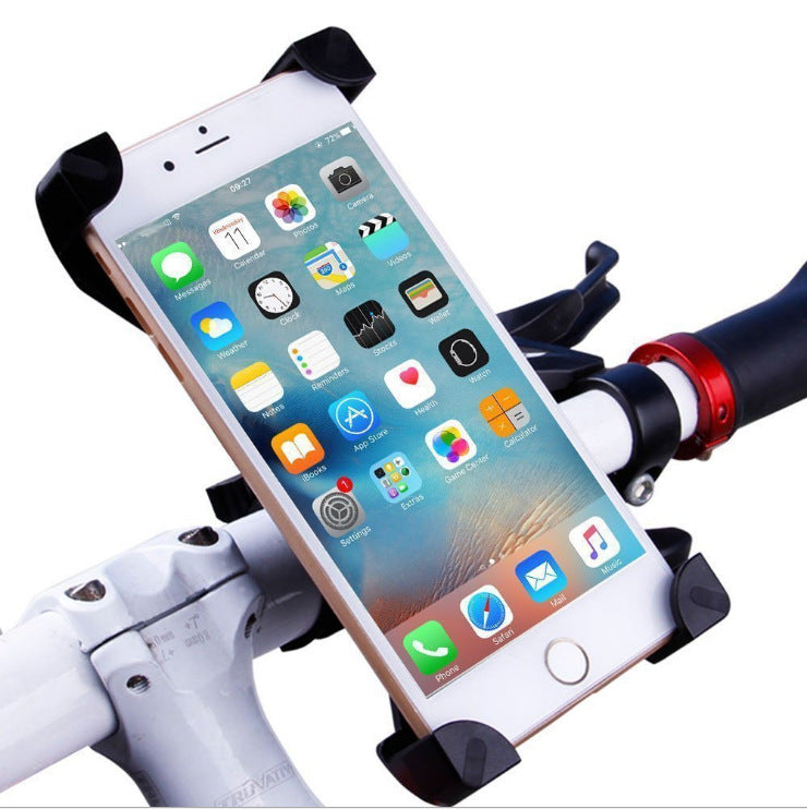 Bicycle mobile phone holder fixed frame mountain bicycle accessories 