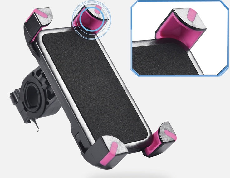 Bicycle mobile phone holder fixed frame mountain bicycle accessories 